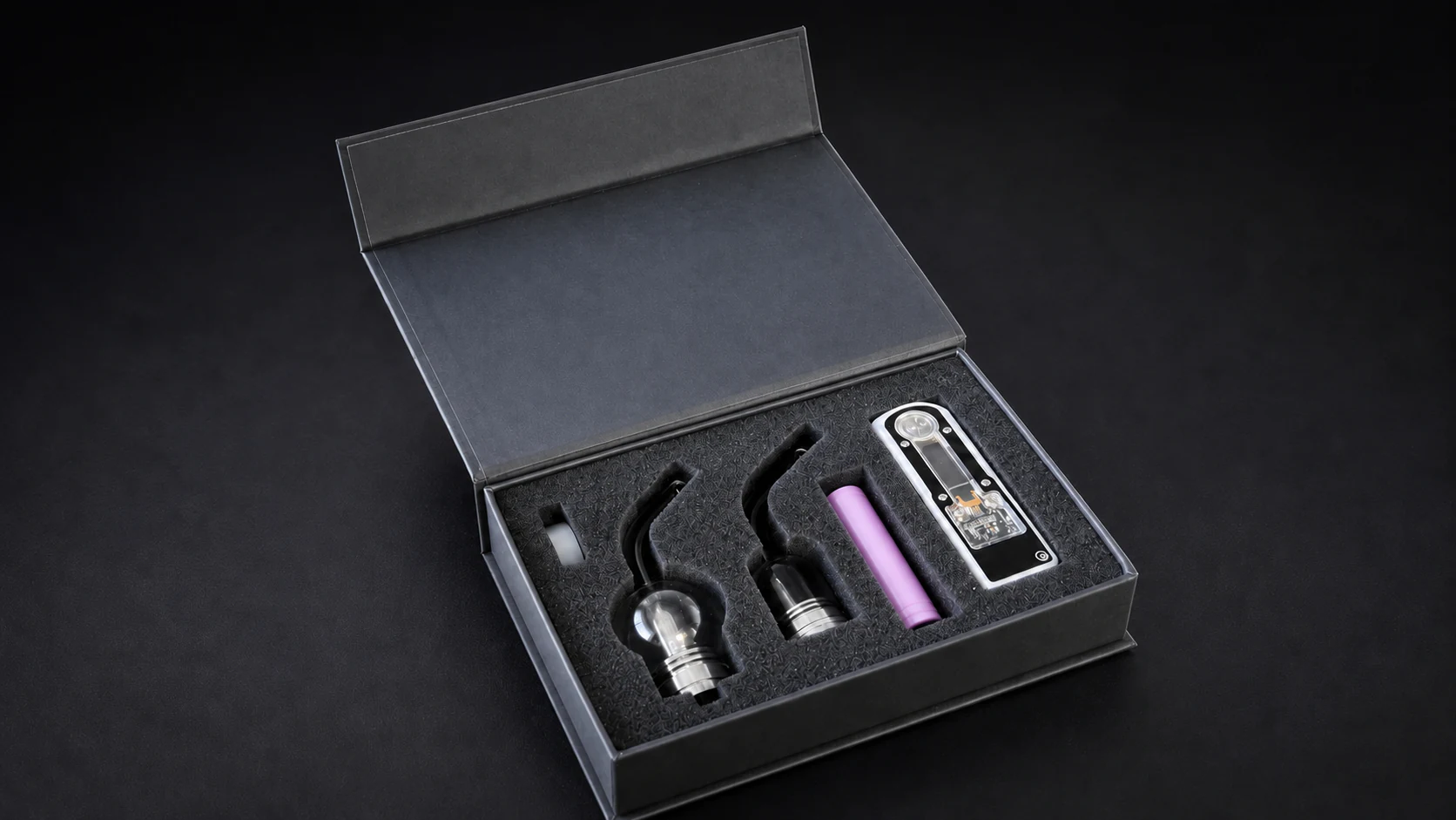 Open Lucidus kit showing the mod and included components