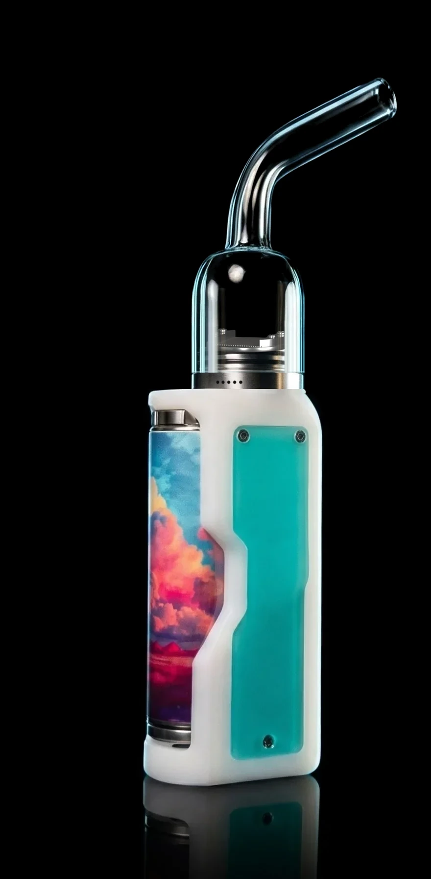 Lucidus with the Cylinder glass fitted, side view